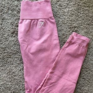 pink gymshark leggings